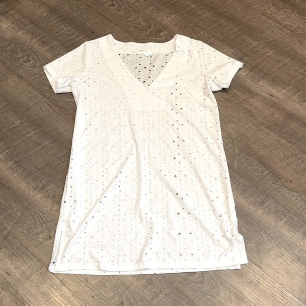 Nimes Cote De Azul eyelet coverup